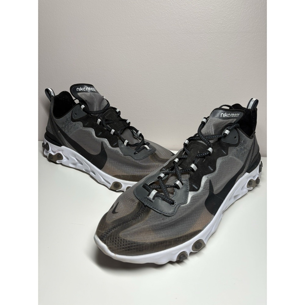 Nike React Element 87 Men's Shoes Sneakers AQ1090-001 Anthracite 2019 - Size 14‎